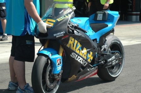 Η Suzuki του Capirossi νε νέο φέρινγκ.